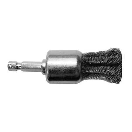 Century Drill & Tool Century Drill 76202 Drill End Brush 1" Dia. Steel 76202